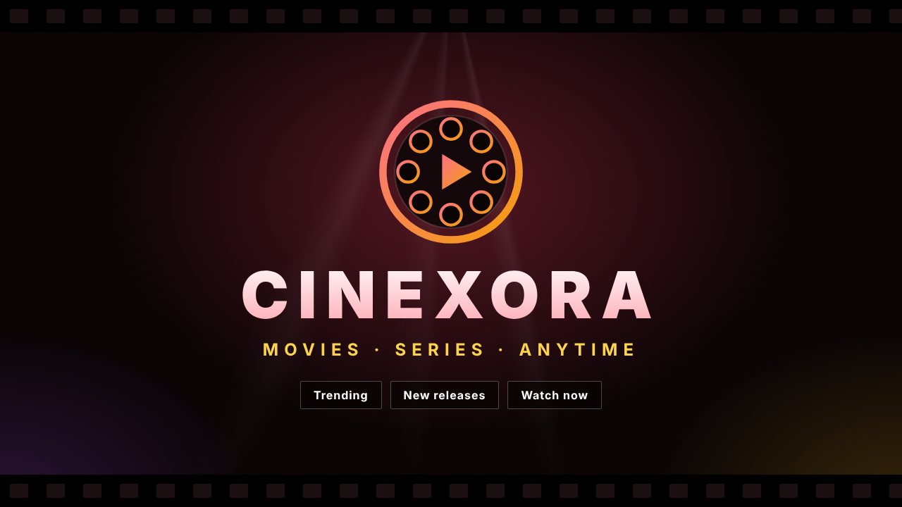 Cinexora movie website logo
